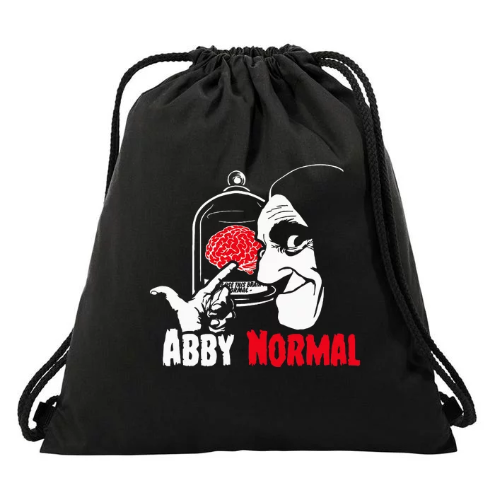 Abby Normal Brain Abnormal Christmas Costume Drawstring Bag