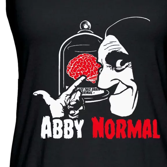 Abby Normal Brain Abnormal Christmas Costume Ladies Essential Flowy Tank