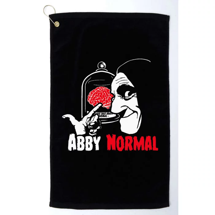 Abby Normal Brain Abnormal Christmas Costume Platinum Collection Golf Towel