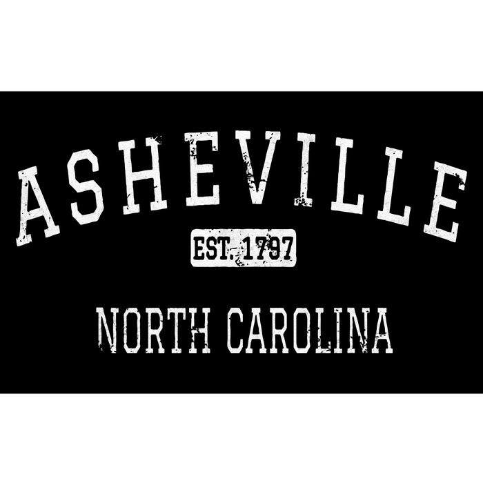 Asheville North Carolina NC Vintage Bumper Sticker