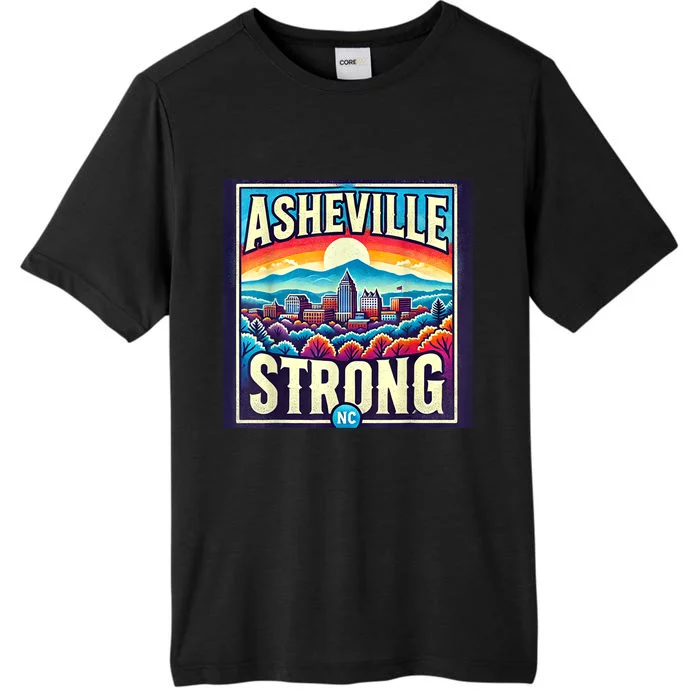 Asheville North Carolina Asheville Strong Gift ChromaSoft Performance T-Shirt