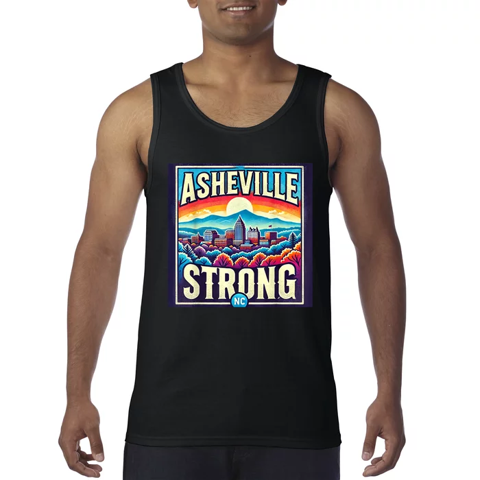 Asheville North Carolina Asheville Strong Gift Tank Top