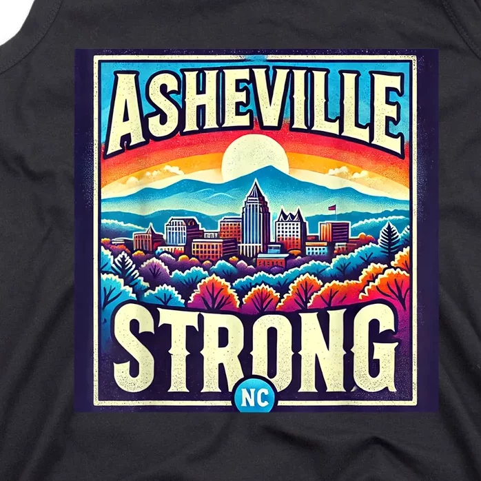 Asheville North Carolina Asheville Strong Gift Tank Top