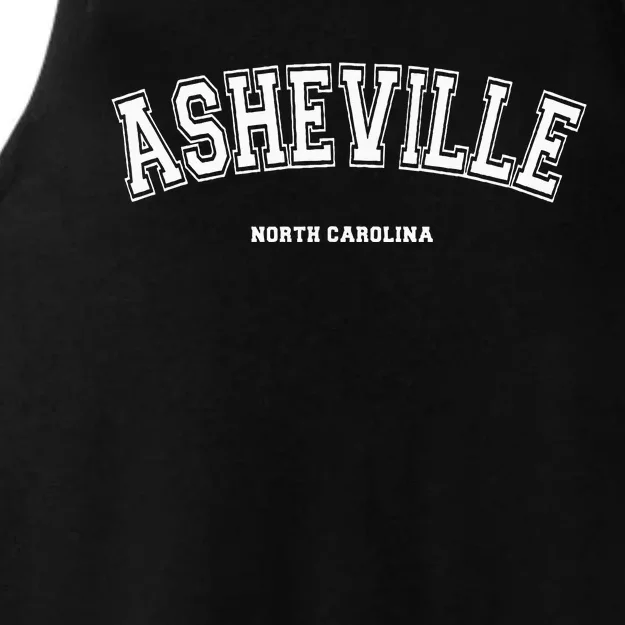 Asheville North Carolina Ladies Tri-Blend Wicking Tank