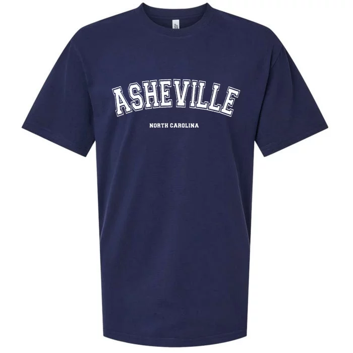 Asheville North Carolina Sueded Cloud Jersey T-Shirt