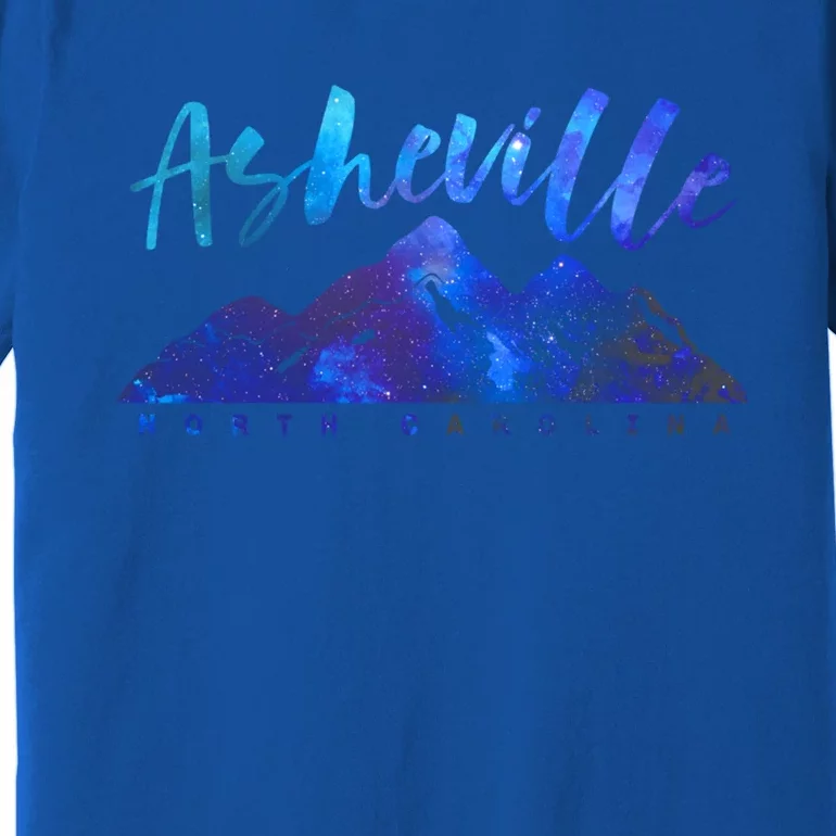 Asheville North Carolina Camping Hiking Skiing Family Trip Gift Premium T-Shirt