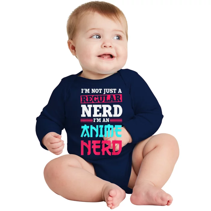 Anime Nerd Clothing Manga Art Cosplay Otaku Gift Anime Baby Long Sleeve Bodysuit