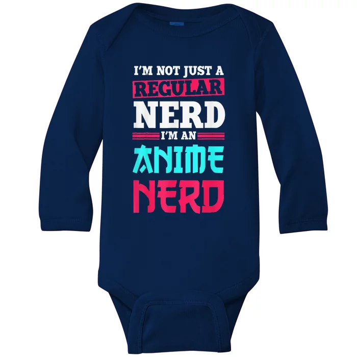 Anime Nerd Clothing Manga Art Cosplay Otaku Gift Anime Baby Long Sleeve Bodysuit