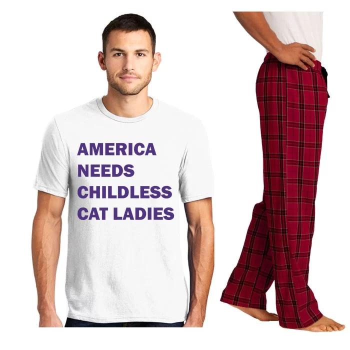 America Needs Childless Cat Ladies Pajama Set