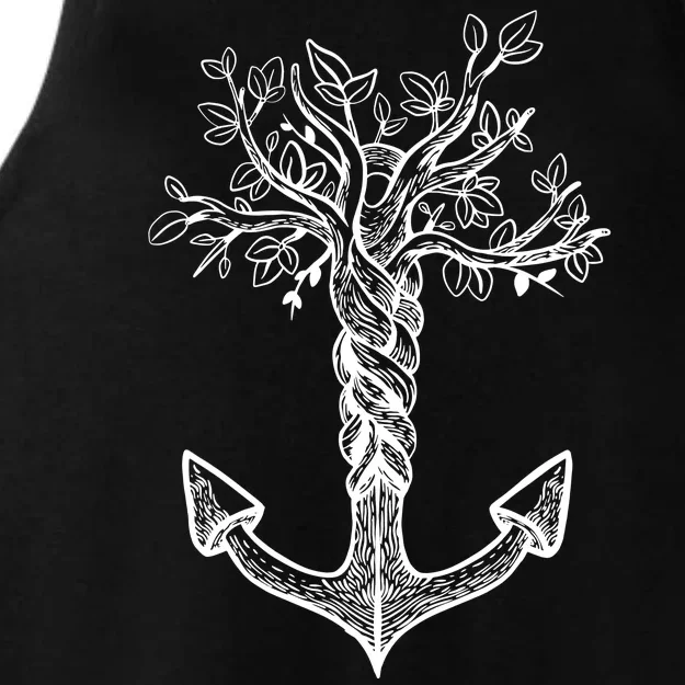 Anchor Tree Ladies Tri-Blend Wicking Tank