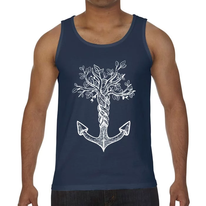 Anchor Tree Comfort Colors® Tank Top