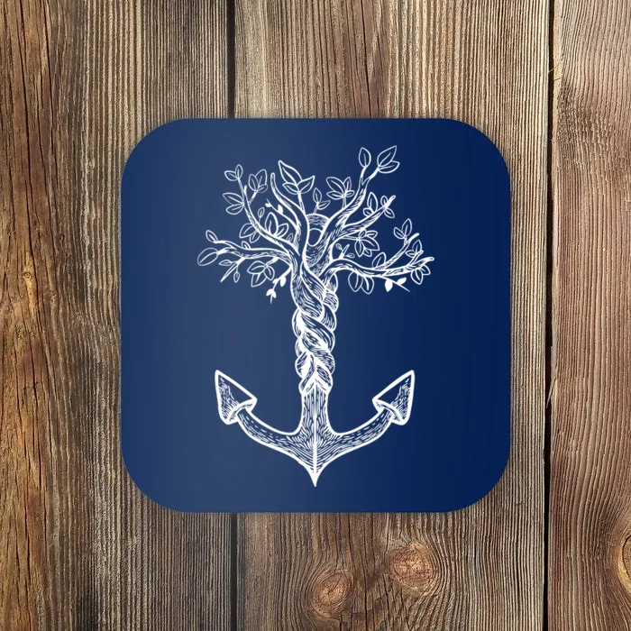 Anchor Tree Coaster