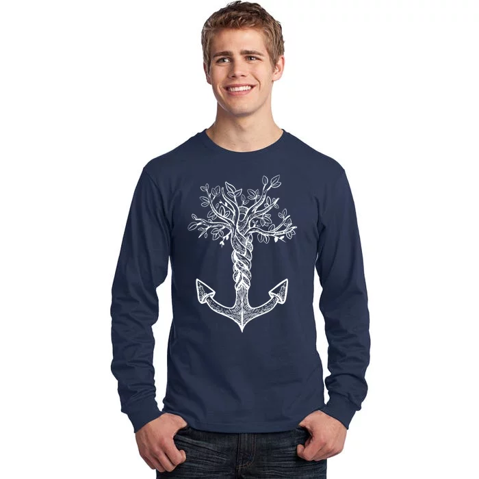 Anchor Tree Tall Long Sleeve T-Shirt