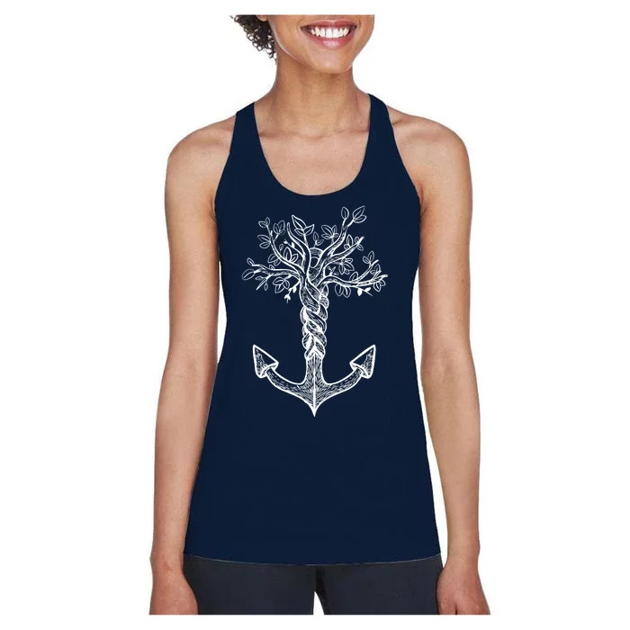 Anchor Tree Women's Racerback Tank