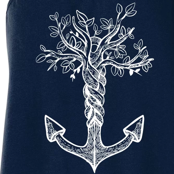 Anchor Tree Women's Racerback Tank