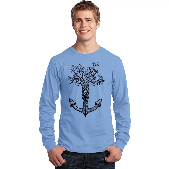 Anchor Tree Long Sleeve Shirt