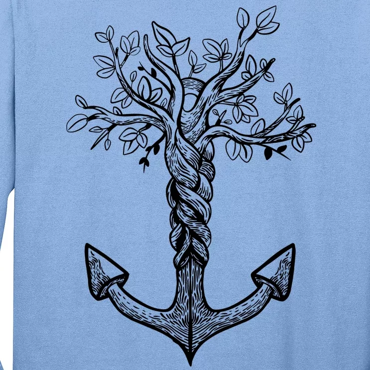 Anchor Tree Long Sleeve Shirt