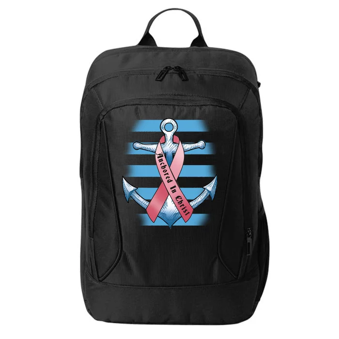 Anchored In Christ City Backpack