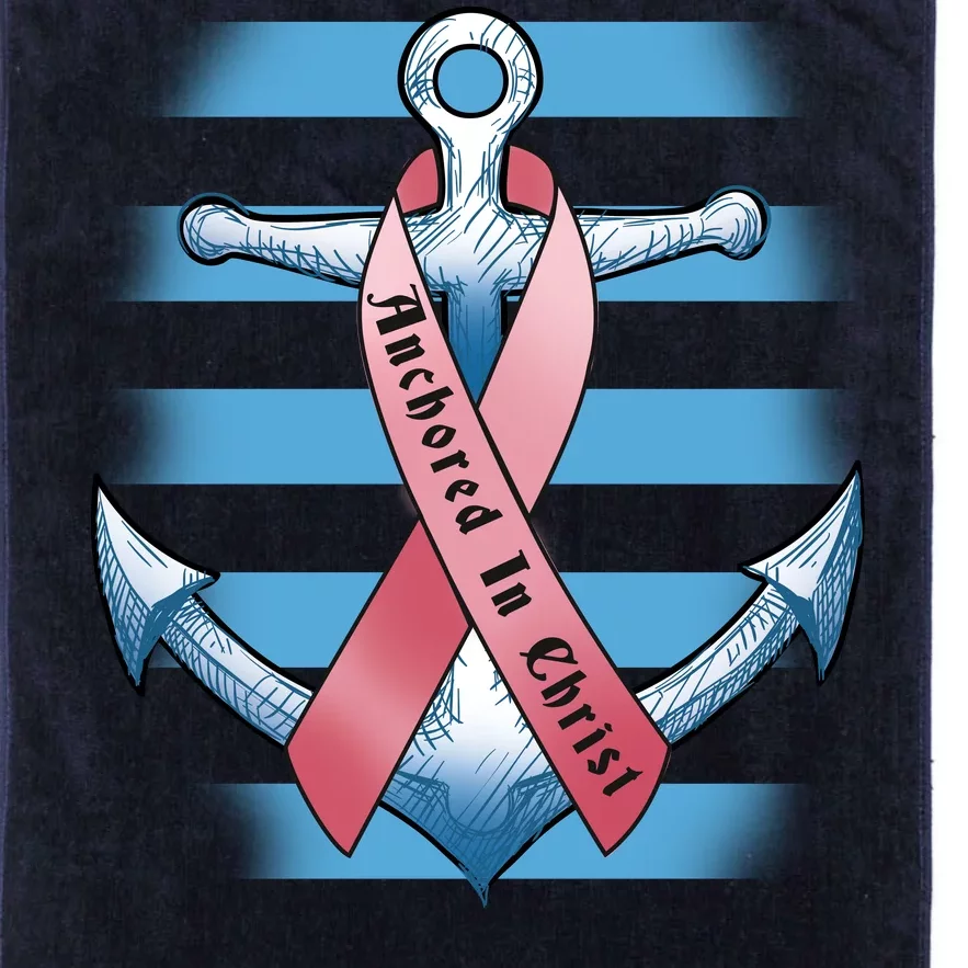 Anchored In Christ Platinum Collection Golf Towel