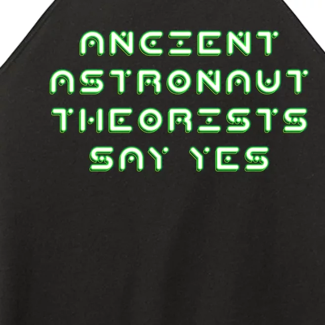 Ancient Astronaut Theorists Says Yes Women’s Perfect Tri Rocker Tank