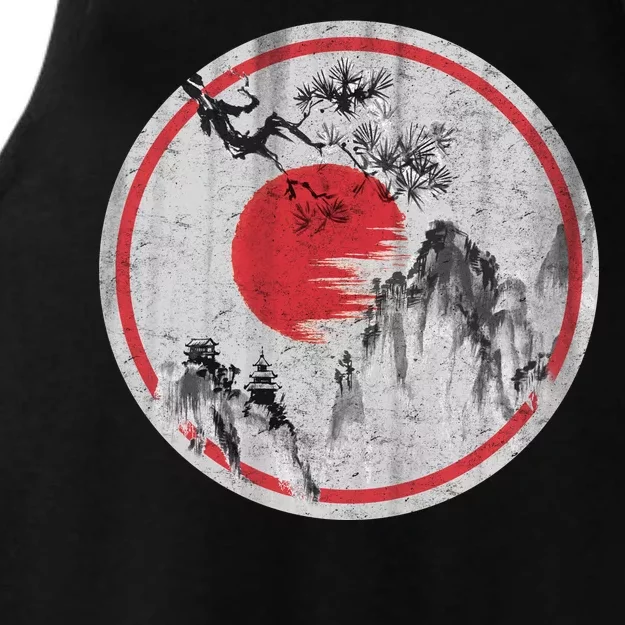 Ancient Mountain Ladies Tri-Blend Wicking Tank