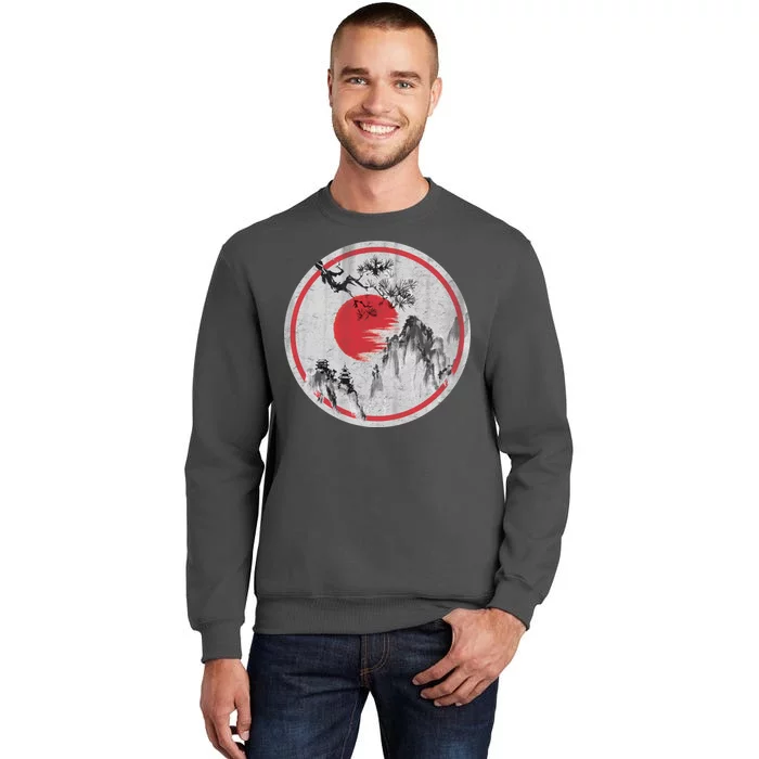 Ancient Mountain Tall Sweatshirt