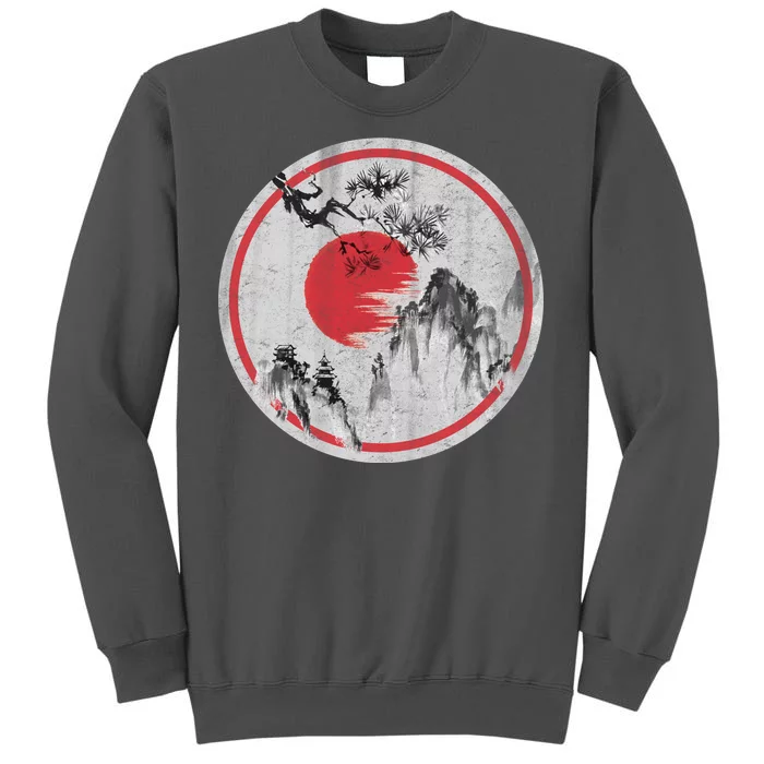 Ancient Mountain Tall Sweatshirt