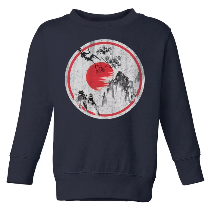 Ancient Mountain Toddler Sweatshirt