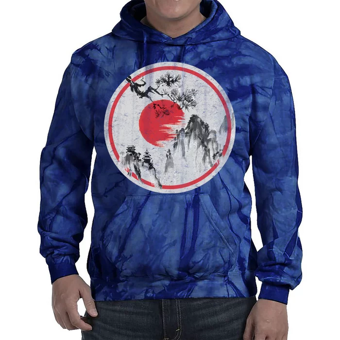 Ancient Mountain Tie Dye Hoodie