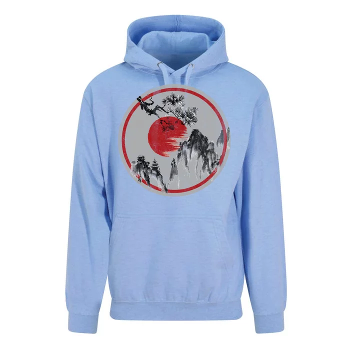 Ancient Mountain Unisex Surf Hoodie