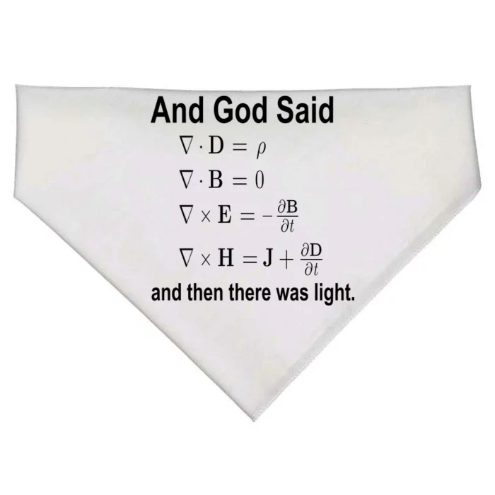 And God Said Formula USA-Made Doggie Bandana