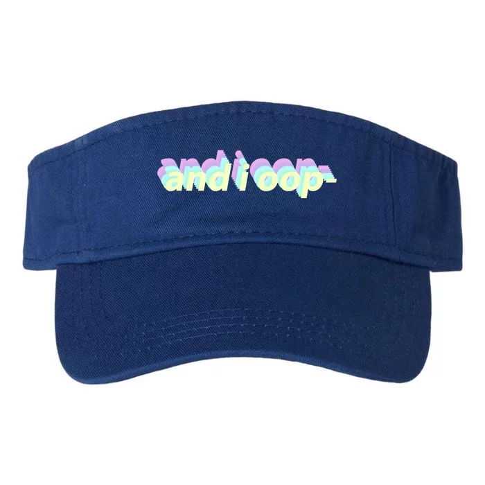 And I Oop- Meme Valucap Bio-Washed Visor