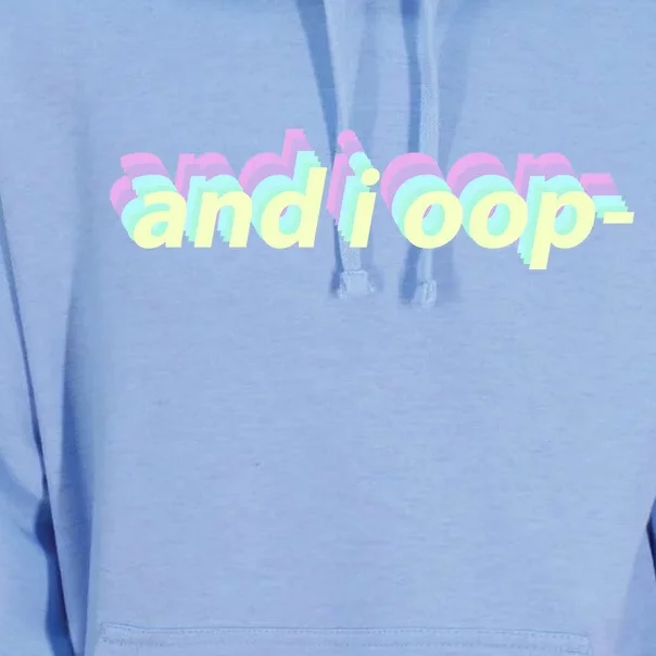 And I Oop- Meme Unisex Surf Hoodie