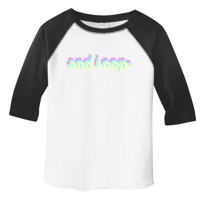 And I Oop- Meme Toddler Fine Jersey T-Shirt