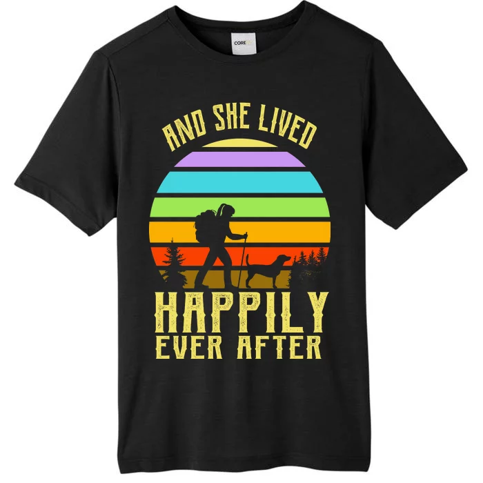 And She Lived Happily Ever After Hiking ChromaSoft Performance T-Shirt