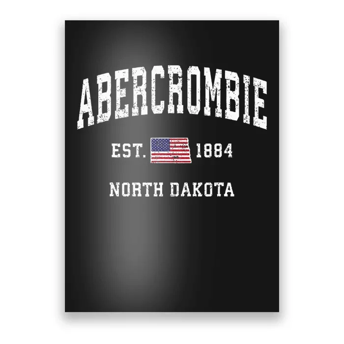 Abercrombie North Dakota Nd Poster