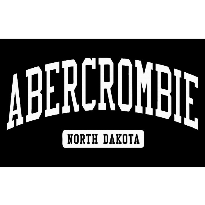 Abercrombie North Dakota ND College University Sports Style Bumper Sticker