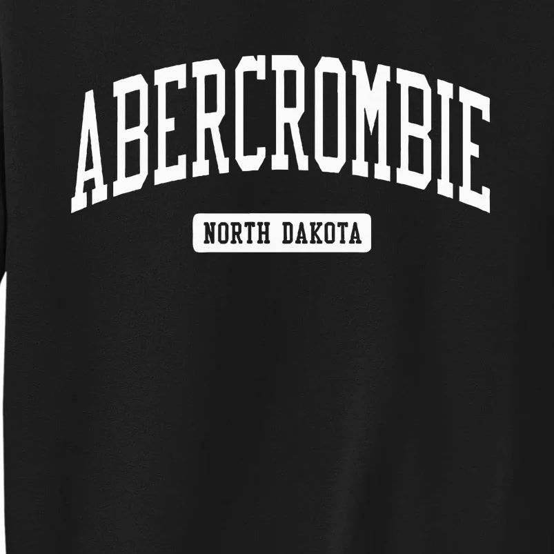 Abercrombie North Dakota ND College University Sports Style Tall Sweatshirt