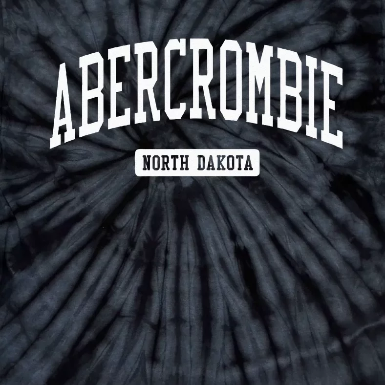 Abercrombie North Dakota ND College University Sports Tie-Dye T-Shirt