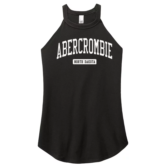 Abercrombie North Dakota ND College University Sports Women’s Perfect Tri Rocker Tank