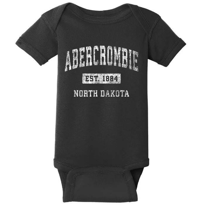 Abercrombie North Dakota Nd Baby Bodysuit