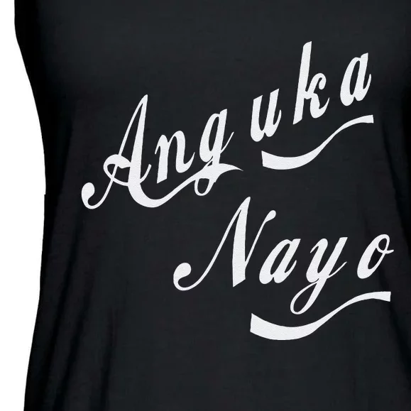 Anguka Nayo(Get Down With It) Ladies Essential Flowy Tank