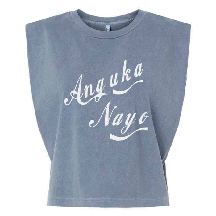 Anguka Nayo(Get Down With It) Garment-Dyed Women's Muscle Tee