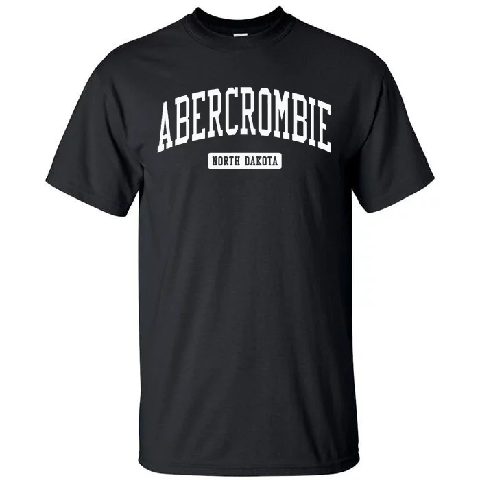 Abercrombie North Dakota ND College University Sports Tall T-Shirt