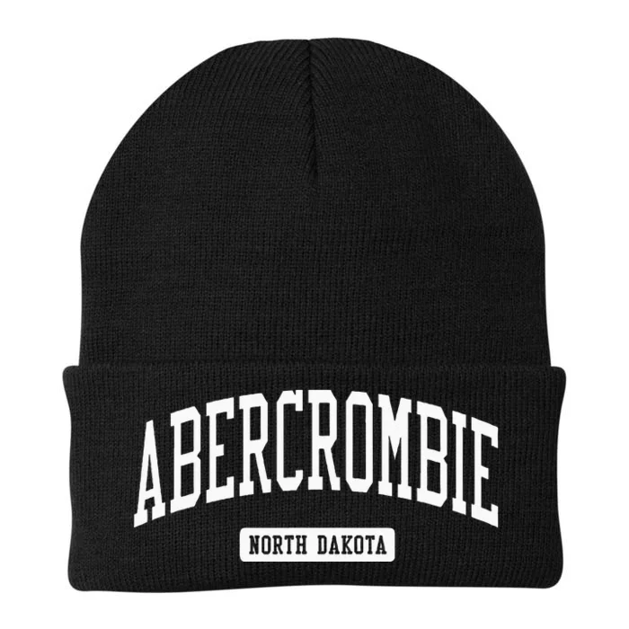 Abercrombie North Dakota ND College University Sports Knit Cap Winter Beanie