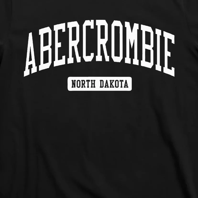 Abercrombie North Dakota ND College University Sports Style T-Shirt