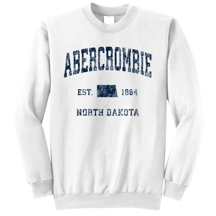 Abercrombie North Dakota Nd Vintage Athletic Sweatshirt