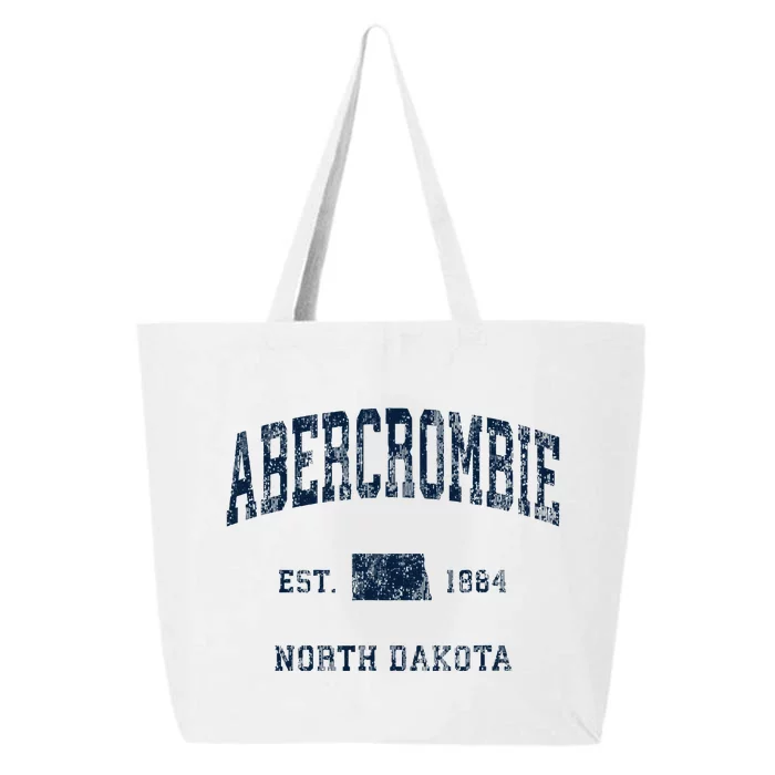 Abercrombie North Dakota Nd Vintage Athletic 25L Jumbo Tote