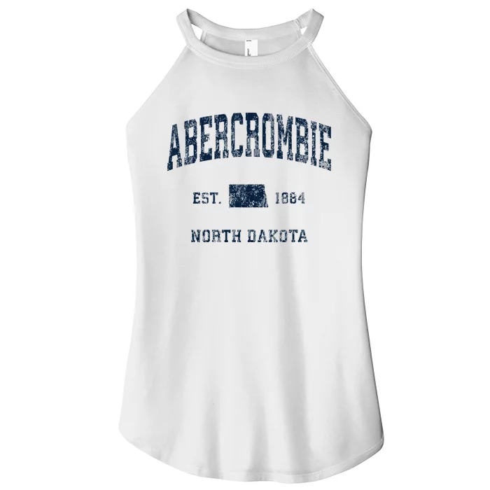 Abercrombie North Dakota Nd Vintage Athletic Women’s Perfect Tri Rocker Tank