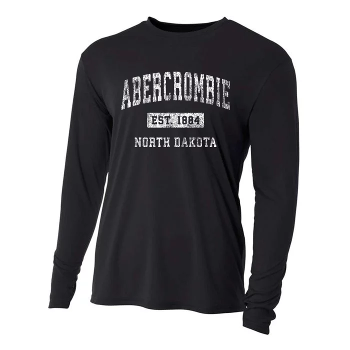 Abercrombie North Dakota Nd Cooling Performance Long Sleeve Crew